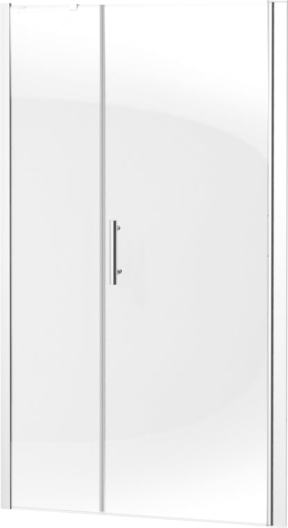 Deante MOON Drehtür für Dusche Nischentür 90 x 200 cm Chrom