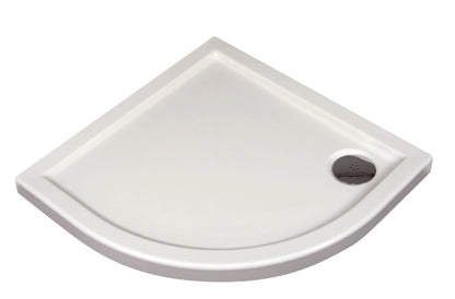 Deante MINIMAL Acryl-Duschtasse halbrund 100 x 100 cm Weiß