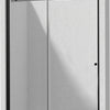 Deante KERRIA PLUS Duschtür für Nische Schiebetür 170 x 200 cm Schwarz