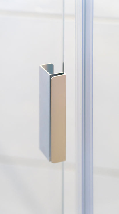 Deante KERRIA PLUS Griff für Duschtür Schiebetür Chrom