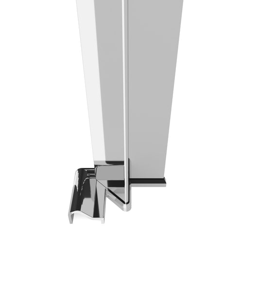 Deante KERRIA PLUS Erweiterungsprofil für Nischen-Duschtür 200 cm Chrom