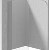 Deante KERRIA PLUS Walk-In Duschwand 140 x 200 cm Chrom