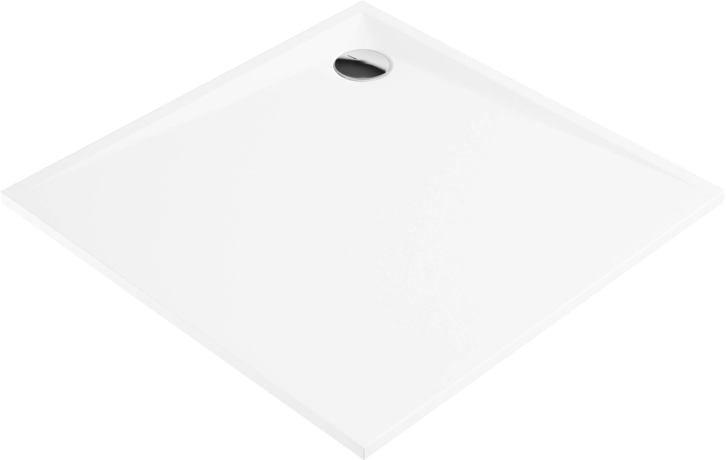 Deante KERRIA PLUS Acryl-Duschtasse Quadrat 80 cm Weiß