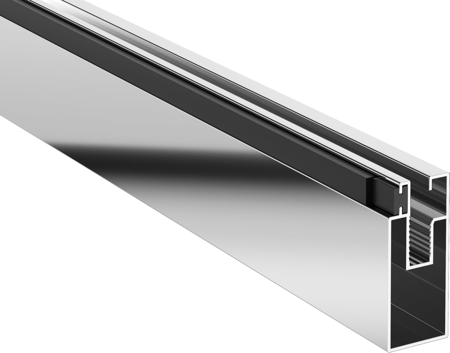 Deante KERRIA PLUS Ersatzprofil für Schiebetüren 200 cm Chrom