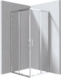 Deante FUNKIA EVO Eckdusche mit 2 Schiebetüren 90 x 90 x 195 cm Chrom