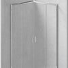 Deante FUNKIA Eckdusche (Glas transparent) 80 x 80 x 185 cm Chrom