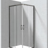 Deante FUNKIA EVO Eckdusche mit 2 Schiebetüren 80 x 90 x 195 cm Titanium