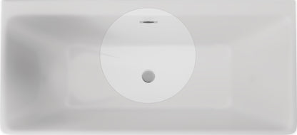 Deante Stöpsel und Überlauf Badewannen-Accessoires-Set Chrom