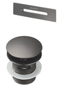Deante Stöpsel und Überlauf Badewannen-Accessoires-Set Titanium