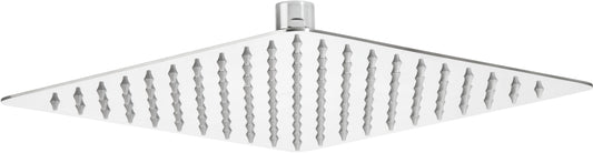 Deante FLOKS flacher Regenduschkopf (1 Strahlart) quadratisch 25 x 25 cm Chrom
