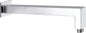Deante CASCADA Quadrat Wand-Brausearm 375 mm Chrom