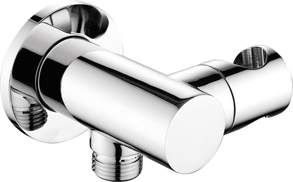 Deante CASCADA Wandanschlussbogen mit Handbrausehalter 1/2" rund Chrom