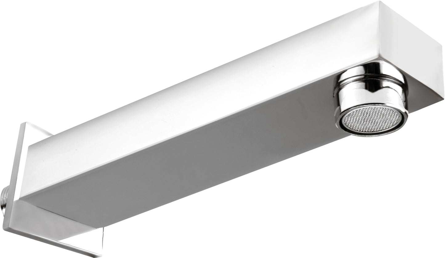 Deante CASCADA Wanneneinlauf Quadrat Ausladung 190 mm Chrom