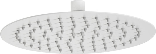 Deante FLOKS flacher Regenduschkopf (1 Strahlart) rund Ø 25 cm Weiß