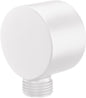 Deante CASCADA Wandanschlussbogen für Brauseschlauch 1/2" rund Weiß