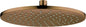 Deante CASCADA Kopfbrause (1 Strahlart) rund Ø 25 cm Bronze gebürstet