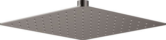 Deante CASCADA ultradünner Duschkopf (1 Strahlart) quadratisch 25 x 25 cm Titanium