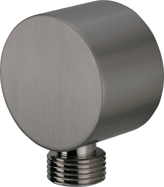 Deante CASCADA Wandanschlussbogen für Brauseschlauch 1/2" rund Titanium
