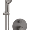 Deante ARNIKA Unterputz-Duschset mit Duschstange und Duschkopf Titanium