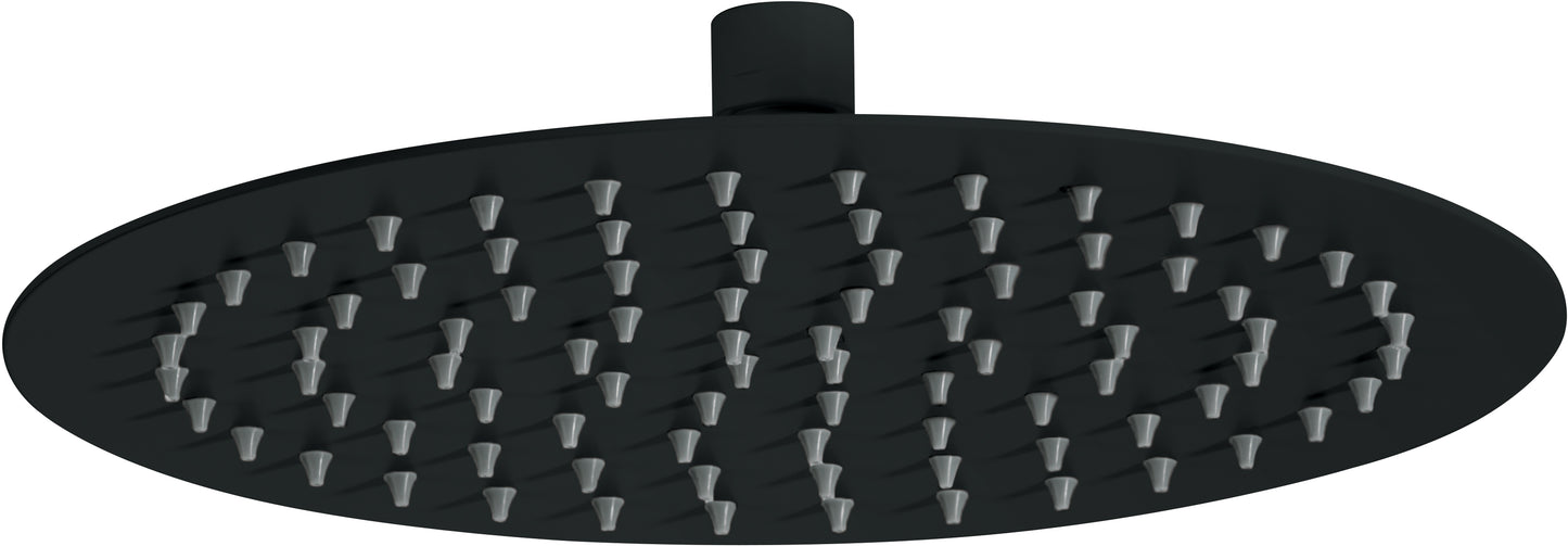 Deante CASCADA ultradünner Duschkopf (1 Strahlart) rund Ø 25 cm Schwarz