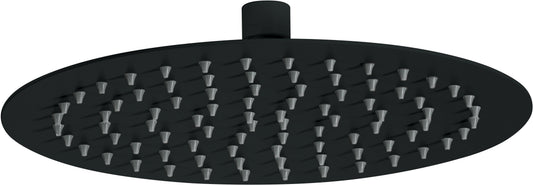 Deante CASCADA ultradünner Duschkopf (1 Strahlart) rund Ø 25 cm Schwarz