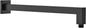 Deante CASCADA Quadrat Wand-Brausearm 375 mm Schwarz