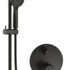 Deante ARNIKA Unterputz-Duschset mit Duschstange und Duschkopf Schwarz