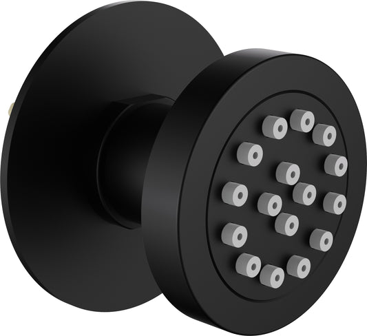 Deante CASCADA Rund Duschdüse Anti-Kalk Unterputz Schwarz