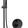 Deante ARNIKA Unterputz-Duschset mit Badewannenauslauf schwenkbar Schwarz
