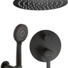 Deante ARNIKA Unterputz-Duschsystem Kopfbrause-Set rund Schwarz