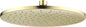 Deante CASCADA Kopfbrause (1 Strahlart) rund Ø 25 cm Gold gebürstet