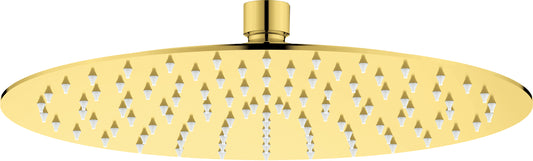 Deante CASCADA ultradünner Duschkopf (1 Strahlart) rund Ø 25 cm Gold