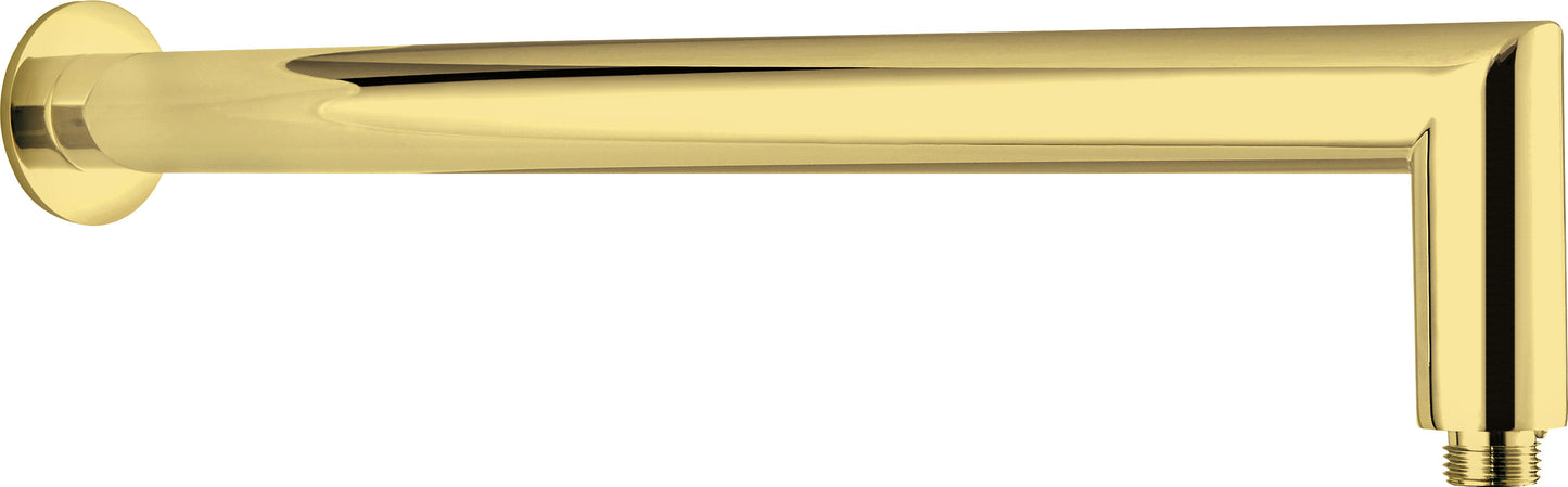 Deante CASCADA Rund Wand-Brausearm 400 mm Gold