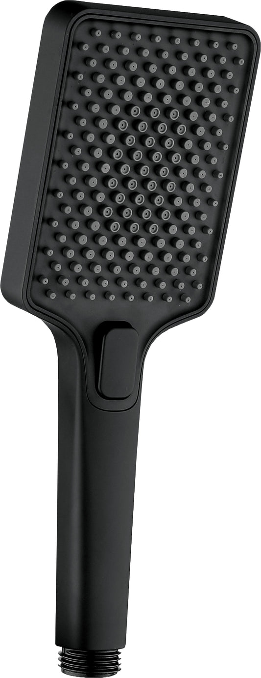 Deante ANEMON Brausekopf quadratisch Anti-Kalk (4 Strahlarten) Schwarz