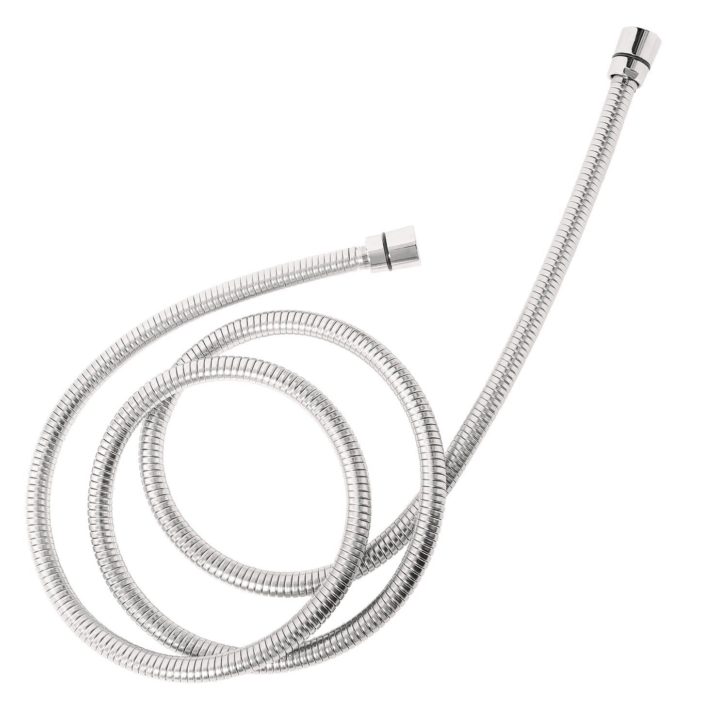 Deante Brauseschlauch dehnbar geflochten mit Anti-Twist 150 cm Chrom