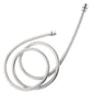 Deante Brauseschlauch dehnbar geflochten mit Anti-Twist 150 cm Chrom