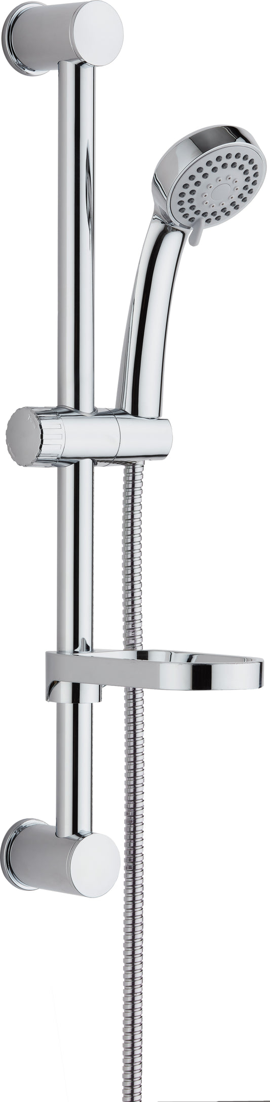 Deante EASY Duschstange mit Handbrause (3 Strahlarten) Chrom