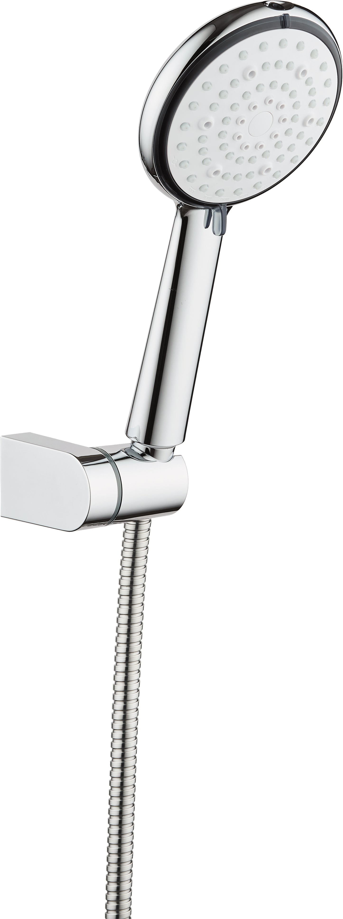 Deante BORO Duschkopf mit Halterung Anti-Kalk (6 Strahlarten) Chrom