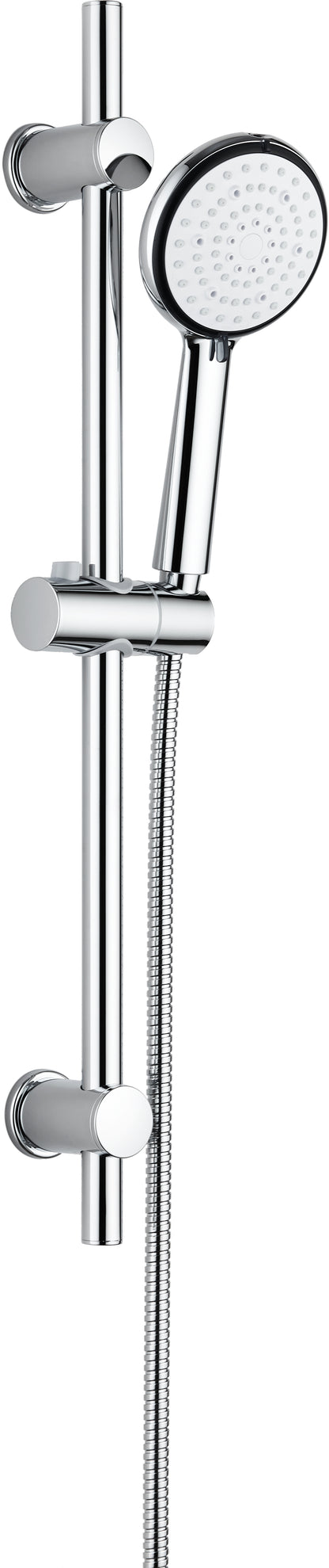 Deante BORO Duschstange mit Handbrause (6 Strahlarten) Chrom