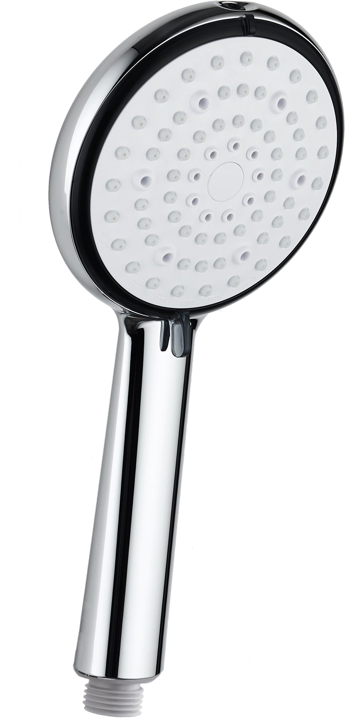 Deante BORO Duschbrause rund Anti-Kalk (6 Strahlarten) Chrom-Weiß