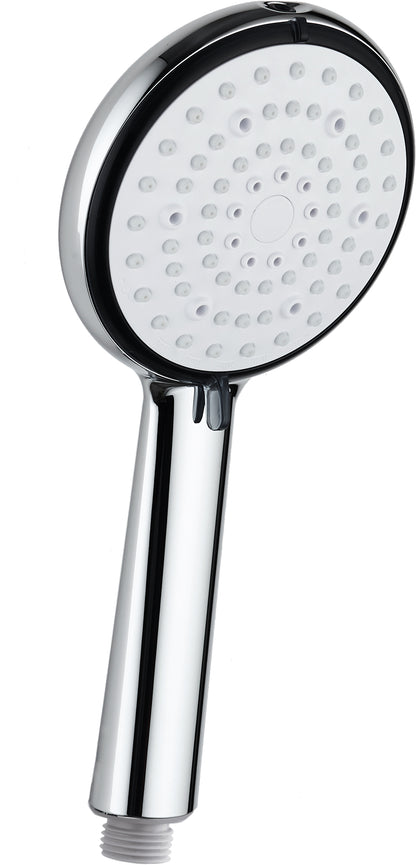 Deante BORO Duschbrause rund Anti-Kalk (6 Strahlarten) Chrom-Weiß