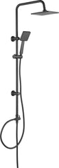 Deante FLOKS Duschsystem mit Regendusche Anti-Kalk Schwarz