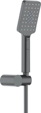 Deante ALPINIA Brausekopf mit Halterung Anti-Kalk (3 Strahlarten) Titanium