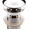 Deante CLICK-CLACK Ablaufgarnitur für Waschbecken / Bidet mit Überlauf Chrom