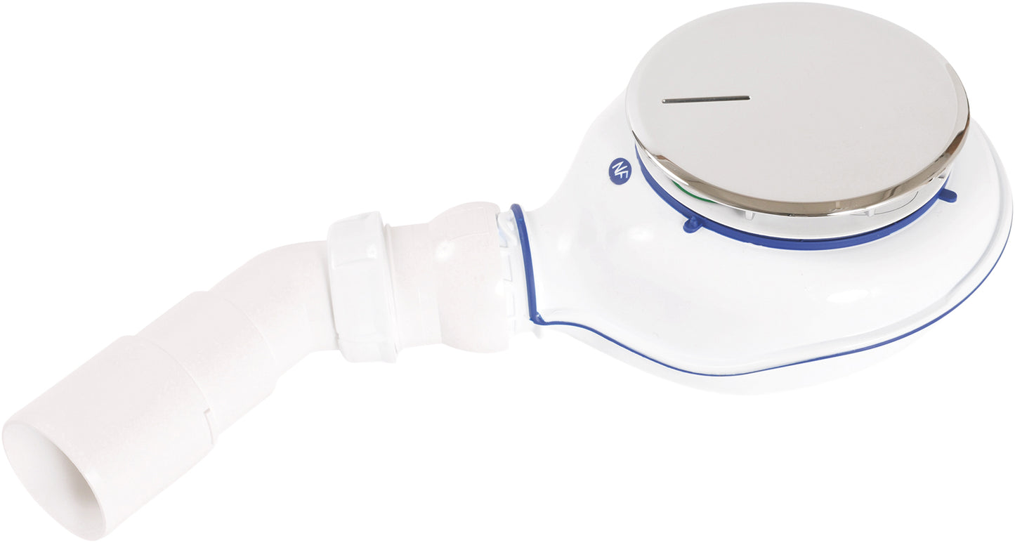 Deante EASY-CLEAN Duschwannen-Ablaufgarnitur mit Abdeckung 90 mm Chrom