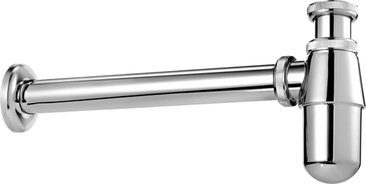 Deante Waschbeckensiphon Tassensiphon Geruchsverschluss rund Chrom