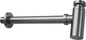 Deante Waschbeckensiphon Tassensiphon Design-Siphon rund Titanium