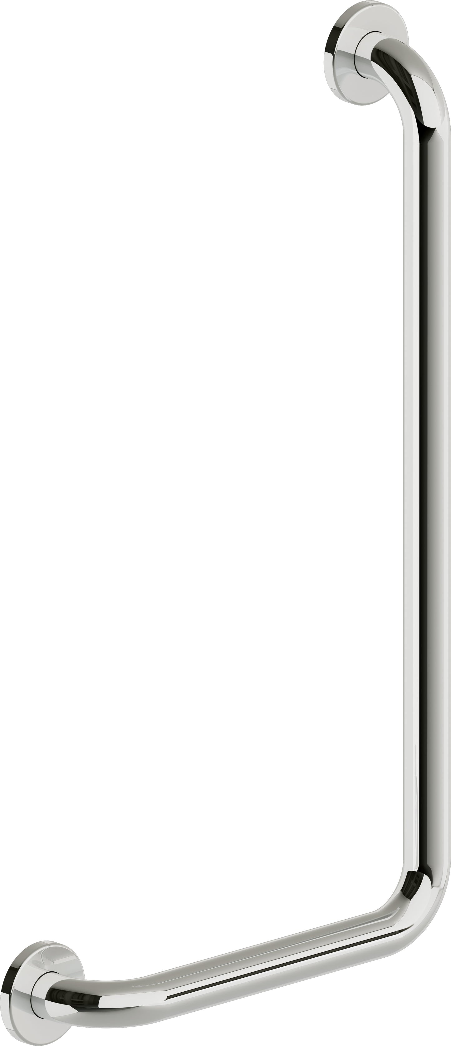Deante LEHNEN Haltegriff Duschgriff für Senioren L-Form rechts Edelstahl