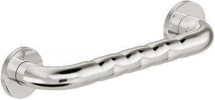 Deante LEHNEN Haltegriff Duschgriff für Senioren rutschfest 40 cm Edelstahl