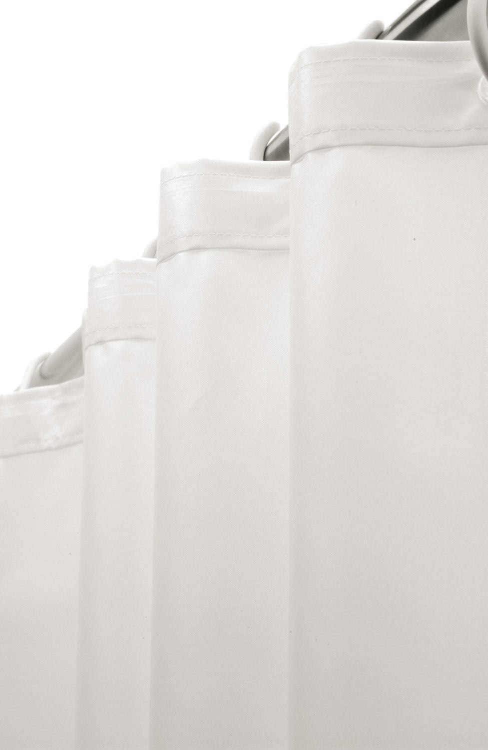 Deante LEHNEN Duschvorhang universal 150 cm 10 Ösen Weiß